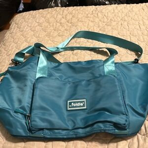 TH FOLDIE ORIGINAL TRAVEL BAG Teal Feel.